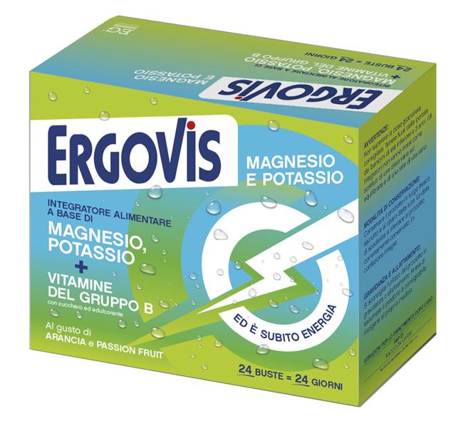ERGOVIS MG+K VIT B C/ZUC24BUST