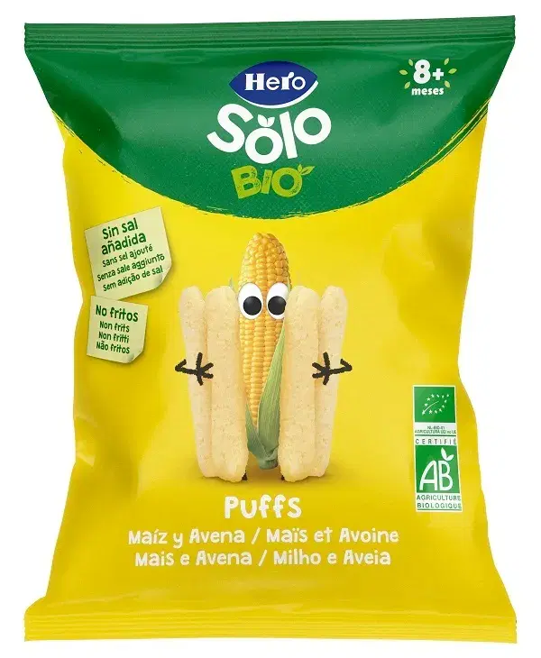 HERO SOLO SNACK PUFF AVENA MAI