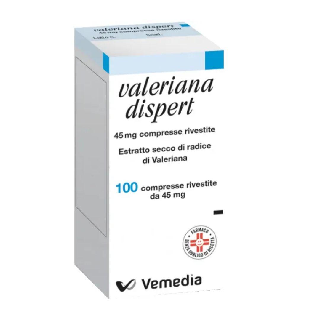 Vemedia Pharma Valeriana Dispert*100cpr Riv45