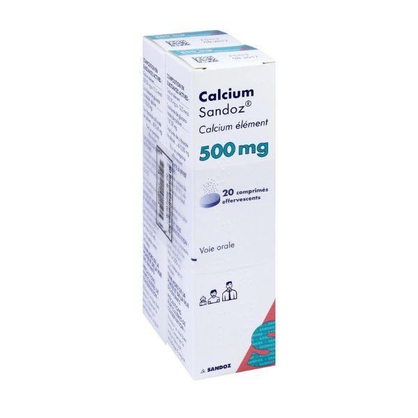 Sandoz Calcium Sandoz*20cpr Eff 500mg