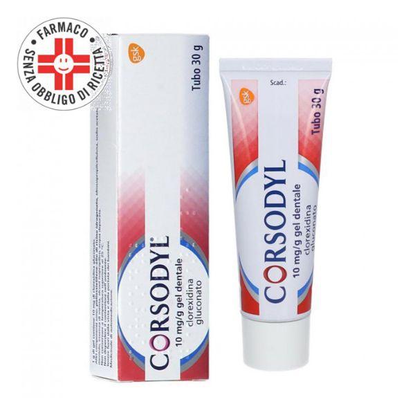 Corsodyl*Gel Dent 30G 1G/100G