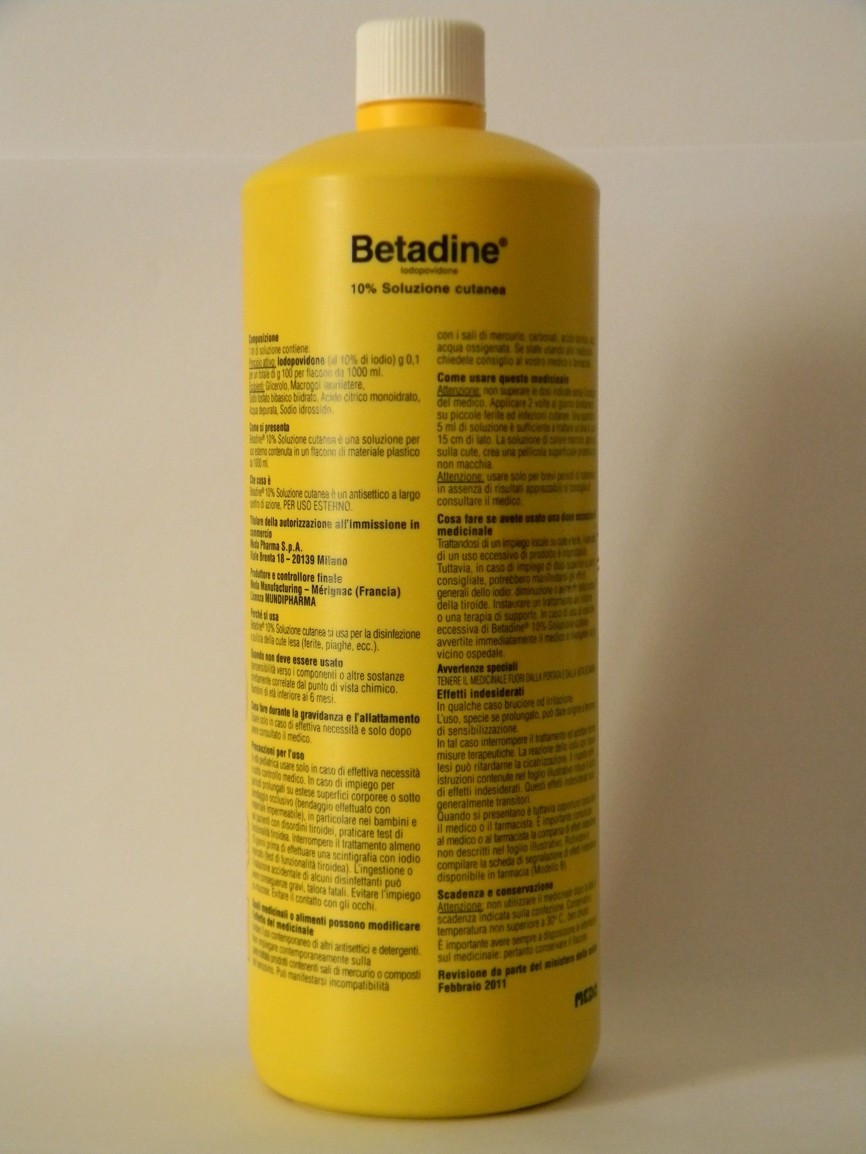 Viatris Limited Betadine*soluz Cut Fl 1000ml