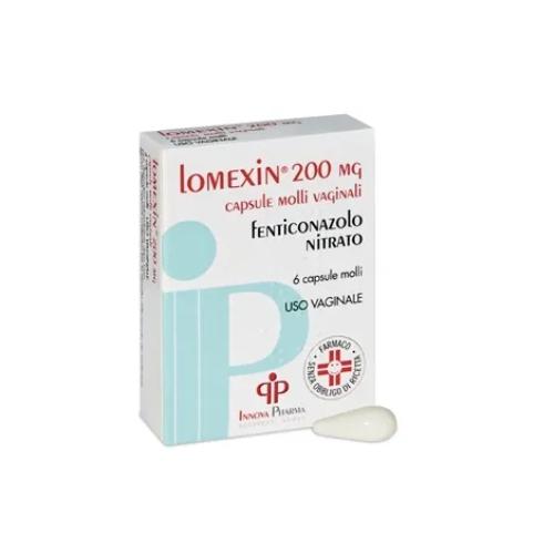 Recordati Lomexin*6cps Molli Vag 200mg