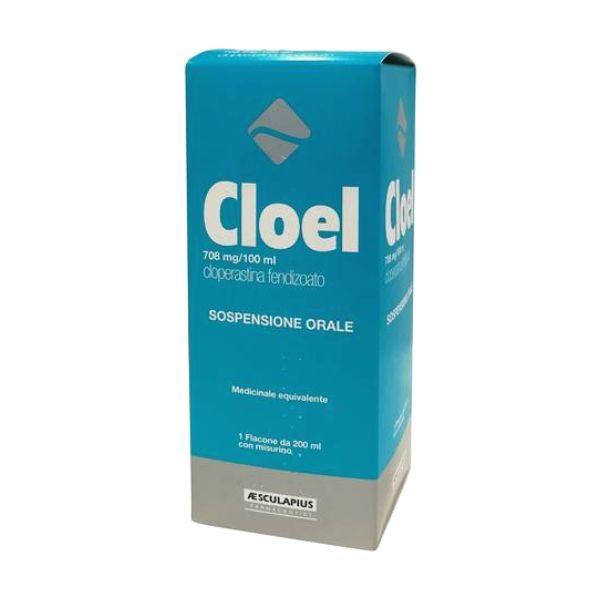 Aesculapius Farmaceutici Cloel*os Sosp 200ml708mg/100ml