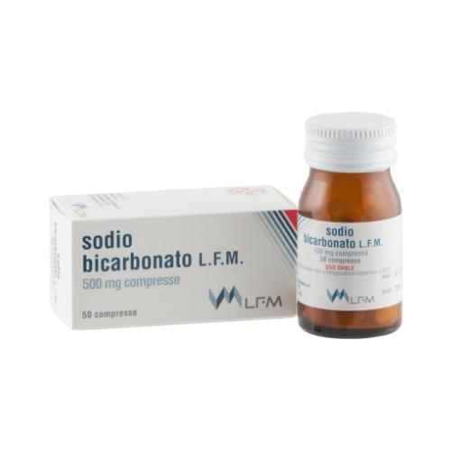 Lab.farmacologico Milanese Sodio Bicarb*50cpr 500mg Fl