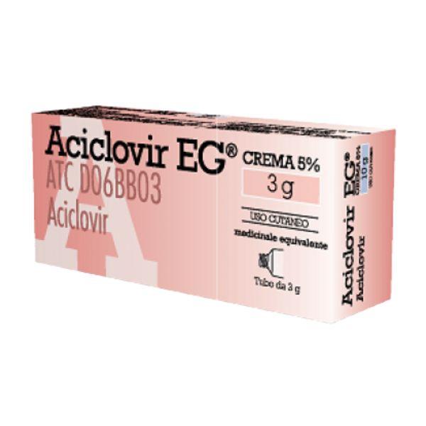 Eg Aciclovir Eg*cr 3g 5%