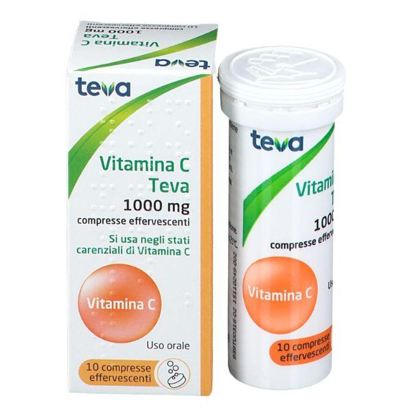 Vitamina C Teva*10Cpr Eff 1G