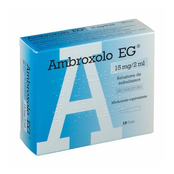 Eg Ambroxolo Eg*aer 10f 15mg 2ml