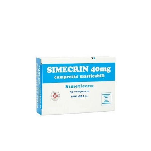 Simecrin*50Cpr Mast 40Mg