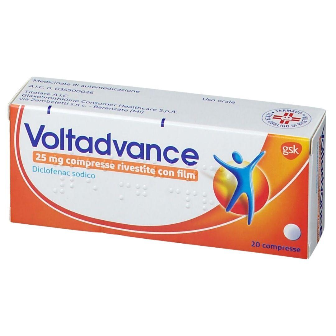 Voltadvance*20Cpr Riv 25Mg