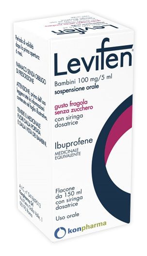 Exipharma Levifen*os 150ml 100mg/5ml Fra