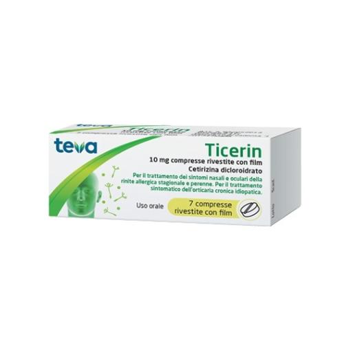 Teva Italia Ticerin*7cpr Riv 10mg