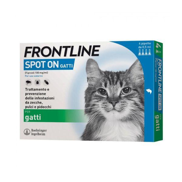 Frontline Antiparassitario per Gatti 4 pipette