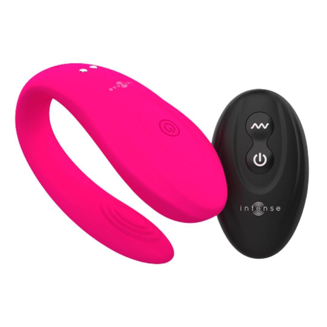 Intense Bruno Partner Double Pleasure Rosa Doppia Stimolazione