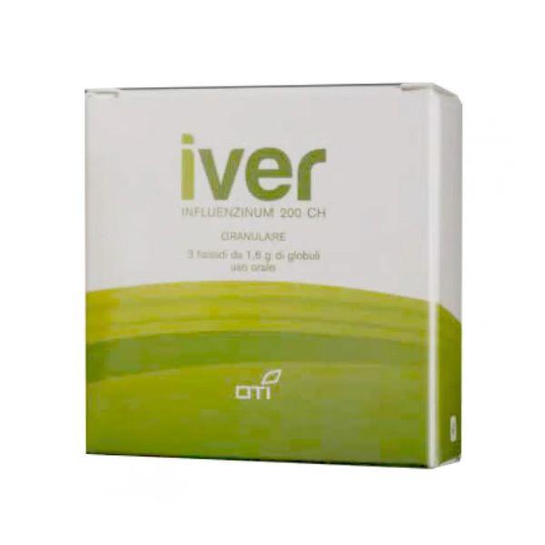 Globuli Omeopatici Iver Nos 200CH per Supporto Naturale Benessere 3TD 1 Confezione