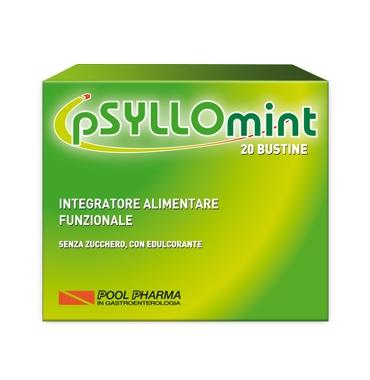 PoolPharma Linea Intestino Sano Psyllomint Integratore 20 Buste Arancia Menta