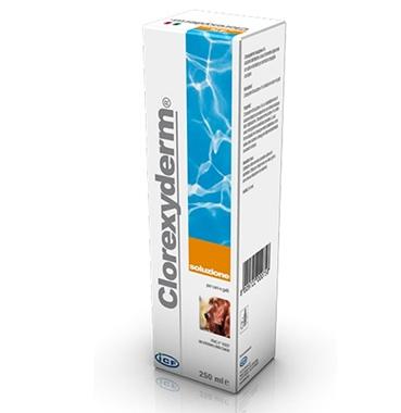 ICF Farmaceutici Linea Animali Domestici Clorexyderm Soluzione Cani Gatti 250 ml