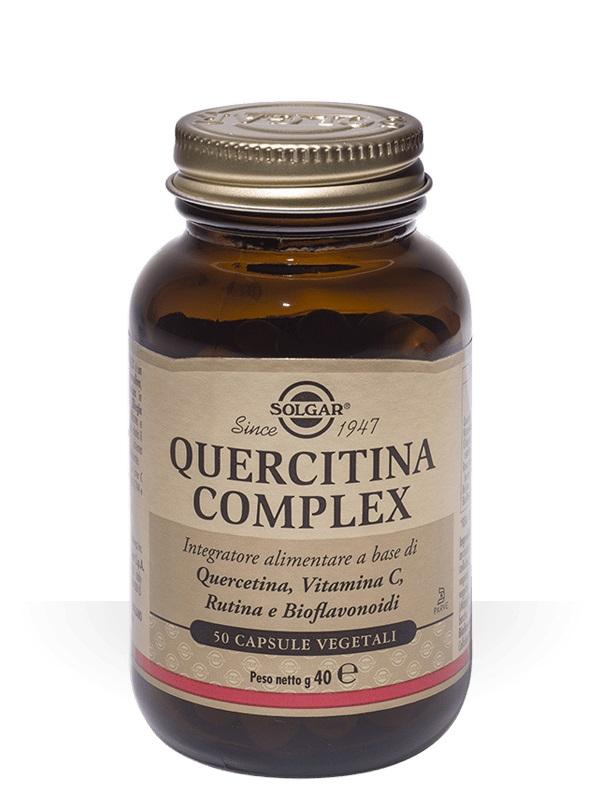 Solgar Linea Apparato Immunitario Quercitina Complex Integratore 50 Capsule
