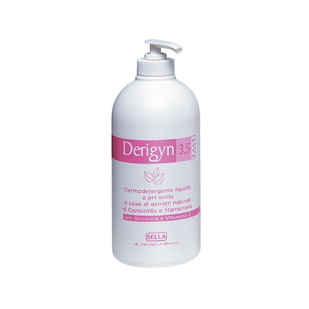 Derigyn Fast 3,5 Detergente Intimo con Glicerina e Vitamina E 500 ml