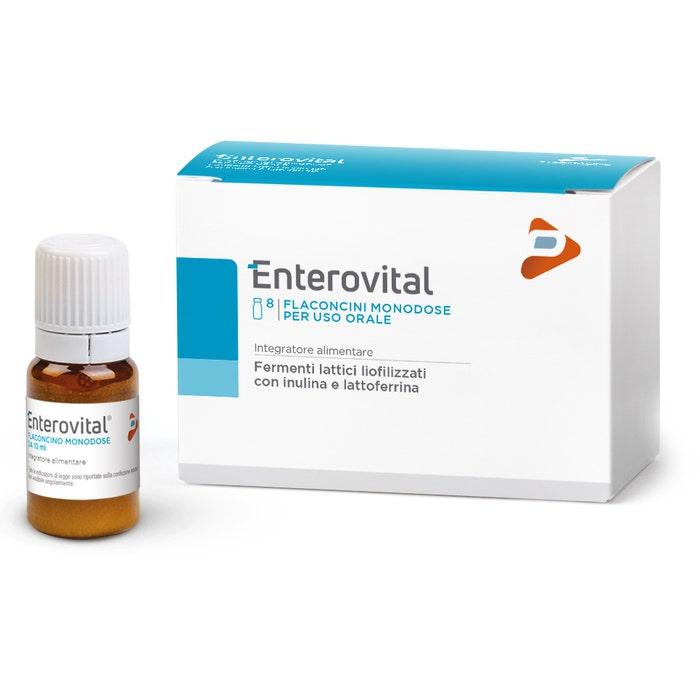 Enterovital Integratore Di Fermenti Lattici 8 Flaconcini 10 ml