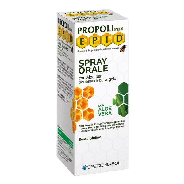 Specchiasol Epid Spray Orosolubile all'Aloe per il Benessere della Gola 15 ml