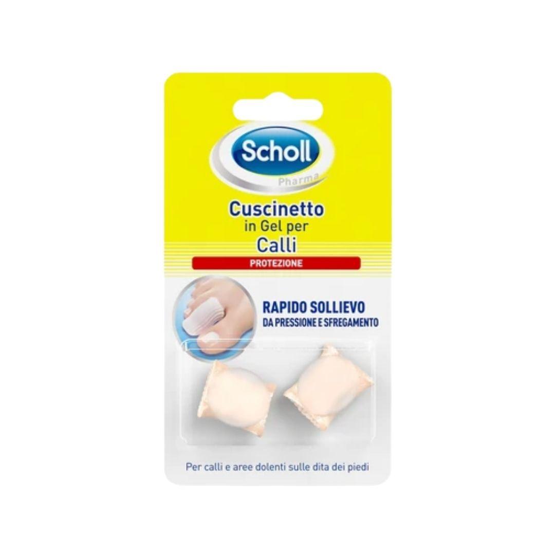 Scholl Protezione 2 Cuscinetti per Calli in Gel Lavabili e Riutilizzabili