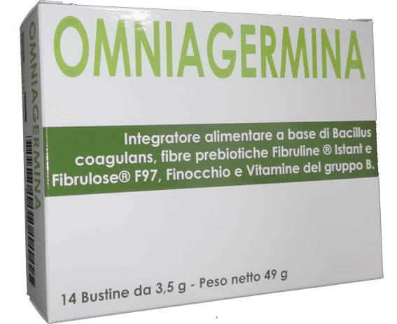 Omniagermina Integratore Fermenti Lattici 12 Bustine da 2,5 g