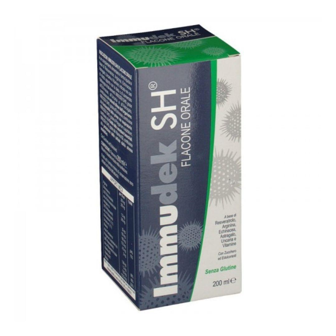 Immudek SH Sciroppo Integratore Alimentare per il Sistema Immunitario 200 ml