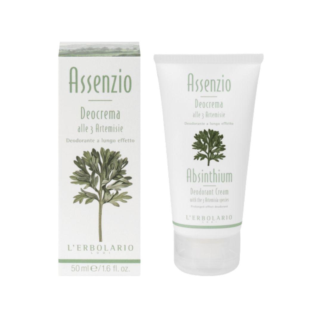 L'erbolario Deocrema Tre Artemisie Assenzio Deodorante a Lungo Effetto 50 ml