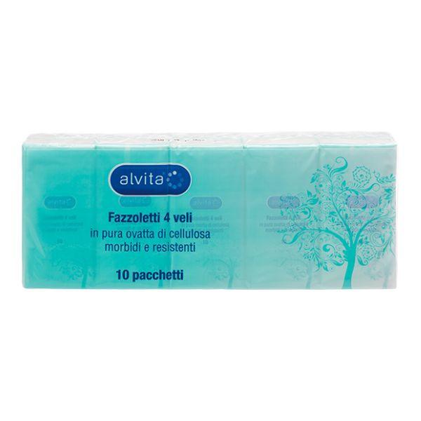 Alvita Fazzoletti di Carta 10 Pezzi
