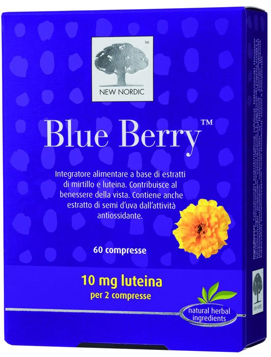 New Nordic Blue Berry 60 Compresse