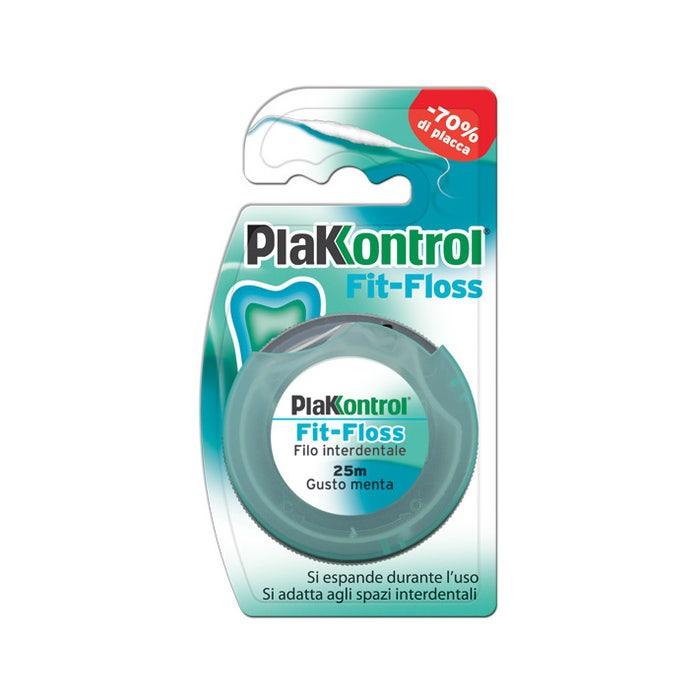 Plakkontrol Fit Floss Filo Interdentale 25 m