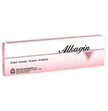 Alkagin Linea Intima Dermatologica Ovuli Protettivi Rinfrescanti 10 Ovuli 3 g