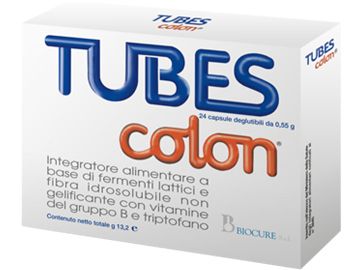Tubes Colon Integratore per la Flora Intestinale 24 capsule