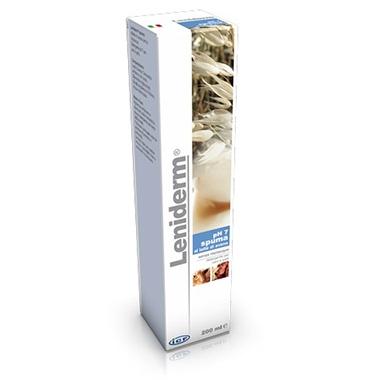 ICF Farmaceutici Linea Animali Domestici Leniderm Spuma Cani e Gatti 200 ml