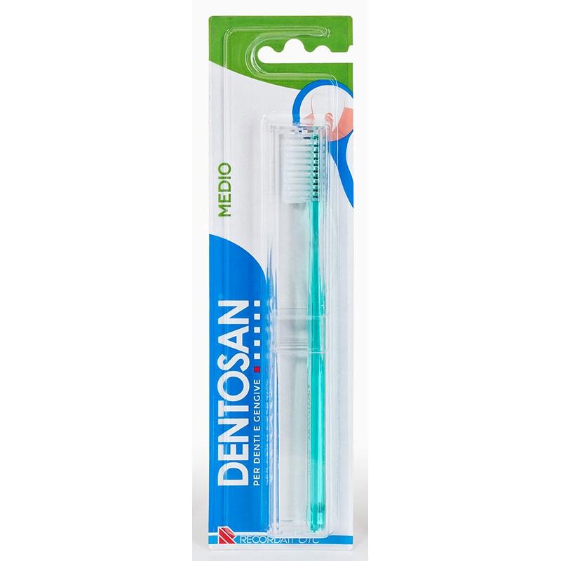 Dentosan Linea Igiene Dentale Quotidiana Spazzolino Medio Punte Arrotondate