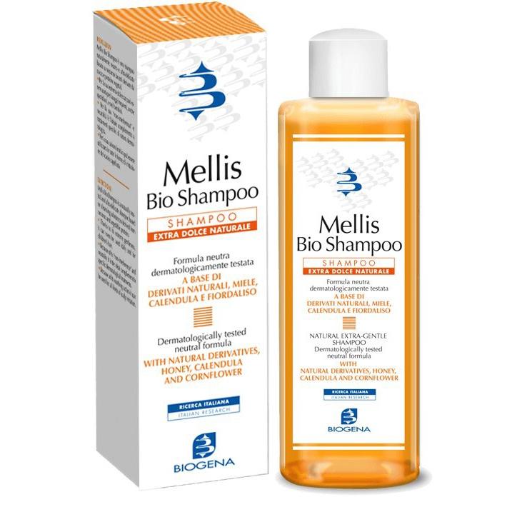 Mellis Bio Shampoo Delicato Extra Dolce Naturale 200 ml