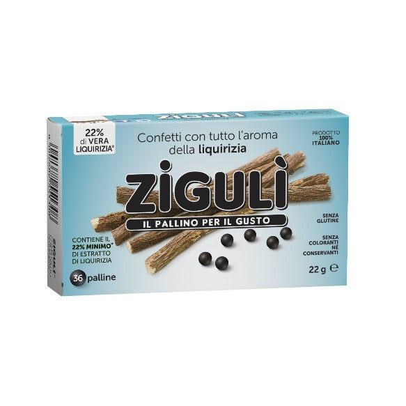 ZigulƬ Liquirizia Blister 36 Palline