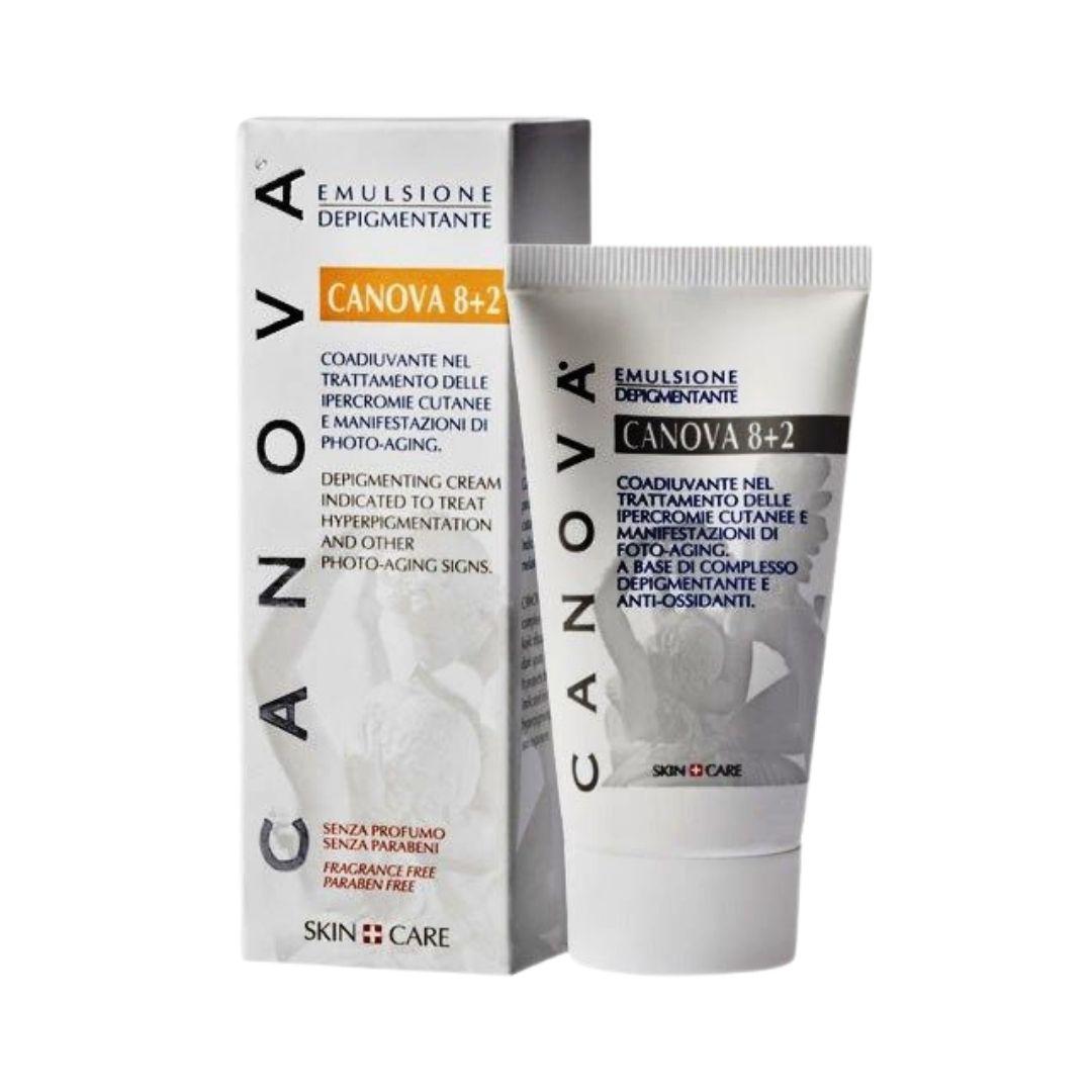 Canova 8+2 Crema Depigmentante 8% + 2% Acido Glicolico 50 ml