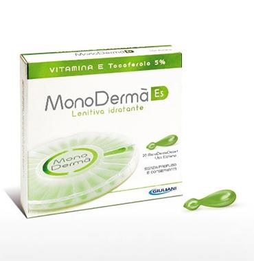 MonoDermà Vitamine E5 Trattamento Gel Lenitivo Anti-Ossidante 30 cps vegetali