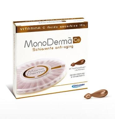 MonoDermà Vitamine C10 Trattamento Gel Luminosità Anti-Macchie 30 cps vegetali