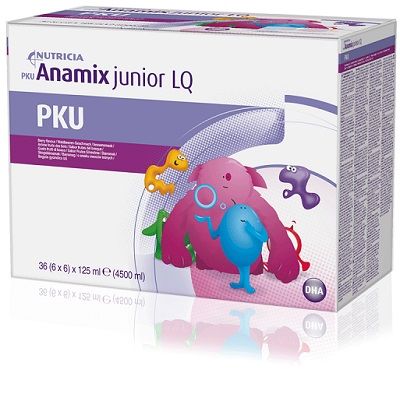 PKU Anamix Junior Integratore Liquido ai Frutti di Bosco 36 Pezzi