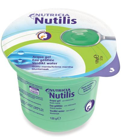 Danone Nutricia Soc.ben. Nutilis Aqua Gel Ment 12x125g