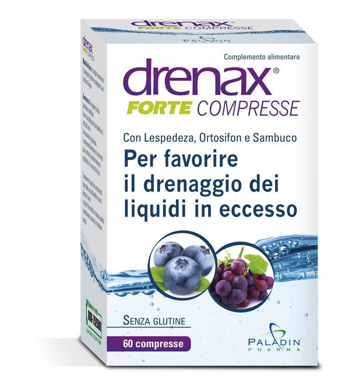 Drenax Forte Mirtillo Integratore il Drenaggio dei Liquidi 60 Compresse