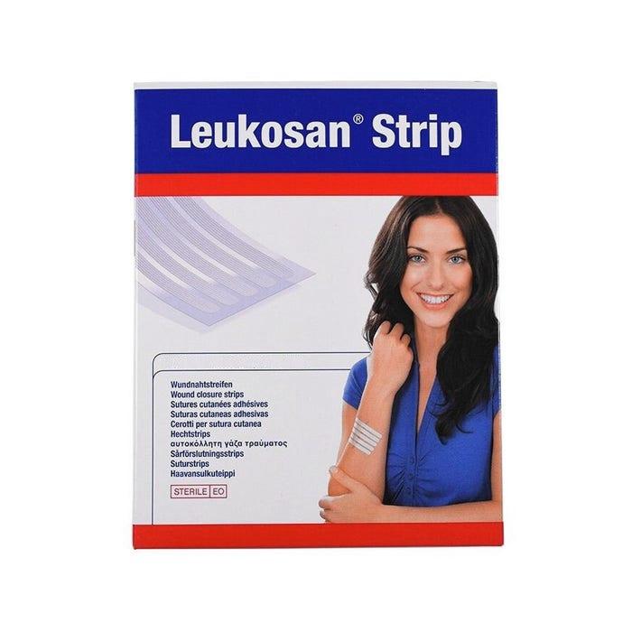 Leukosan Strip 12x100mm 2 Buste Da 6 Cerotti