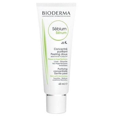 Bioderma Linea Sebium Serum Trattamento Peeling Purificante Pelli Grasse 40 ml