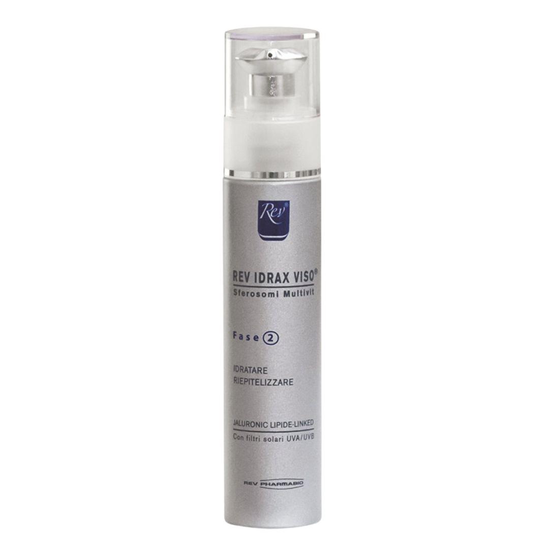 Rev Idrax Viso Emulsione Idratante Antiage con filtri UVA/UVB 50 ml