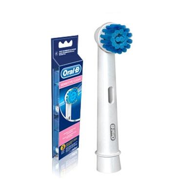 Oral-B Linea Igiene Dentale Quotidiana Sensitive Clean 3 Spazzolini di Ricambio