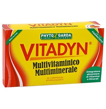 Phyto Garda Linea Vitamine Vitadyn Multivitaminico 30 Compresse Effervescenti