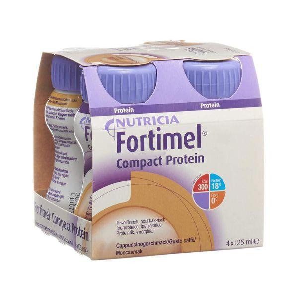 Fortimel Compact Protein Integratore Proteico Al CaffĆØ 4x125 ml